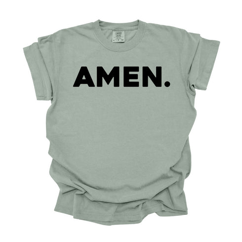 Amen - Adult T-shirt/Comfort Colors