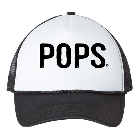 Matching Hats - Moms, Pops, Shorty (black/white)