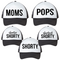 Matching Hats - Moms, Pops, Shorty (black/white)