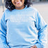 PERSONALIZE - Embroidered Sweatshirt, Gift for Mom - (Multiple Colors) ENTER YOUR CUSTOM NAME
