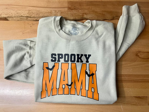 Spooky Mama Sweatshirt/T-shirt Option