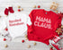 Christmas Mama Claus, Daddy Claus, and Spoiled Reindeer Family Sweatshirt set