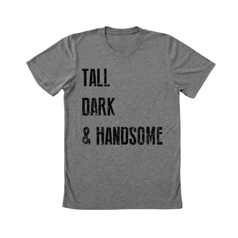 Father and Son Shirts - Tall Dark and Handsome T-shirt Set