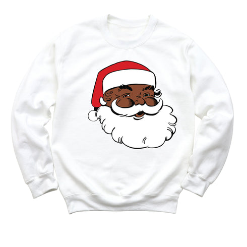 Jolly Santa Christmas Sweatshirt - Youth and Adult