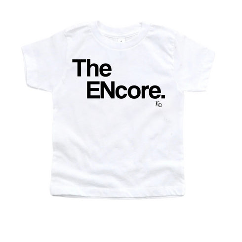 Pregnancy Announcement Shirts / The Original The Remix The Encore® (White)
