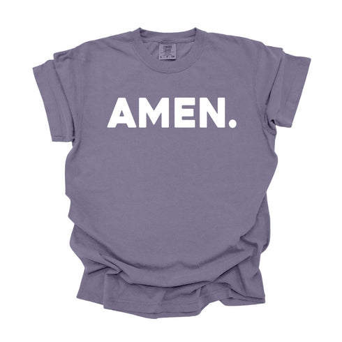 Amen - Adult T-shirt/Comfort Colors