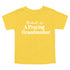 Product of a Praying Grandmother - Child/Adult T-shirt