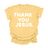 Thank You Jesus - Adult T-shirt/Comfort Colors