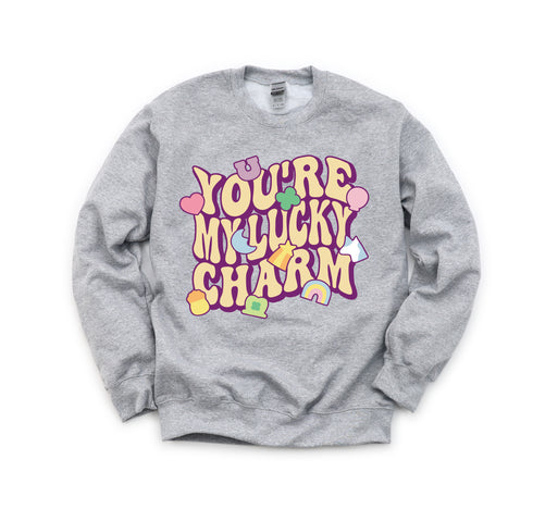 You're my lucky charm Adult and child Sweatshirt Option (Multiple Colors)