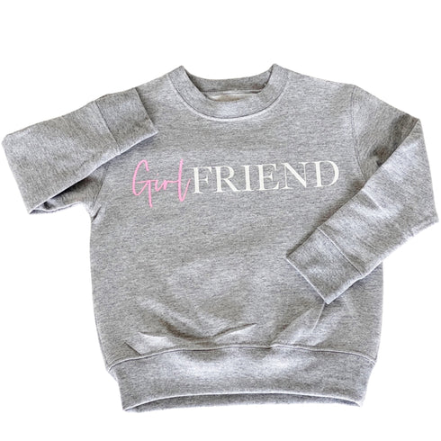 Homegirl and Girlfriend Grey Sweatshirts or T-shirt