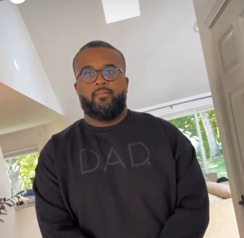 Blackout Series: Dad. T-shirt and Pullover Option