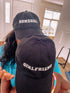 Matching Hat Set- Homegirl and Girlfriend (Black)