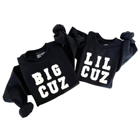 matching cousin custom chenille patches