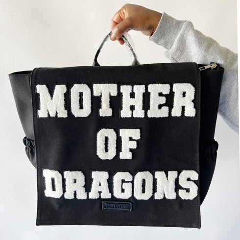 book bag, got, game of thrones, mother of dragons, custom bag, purses