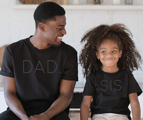 Blackout Series: Dad. T-shirt and Pullover Option
