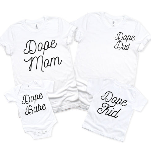 Matching Family Tees | Adult and Kid Shirts | Daddy | Daughter | Son | Vacation | T-shirts | Funny Family Set