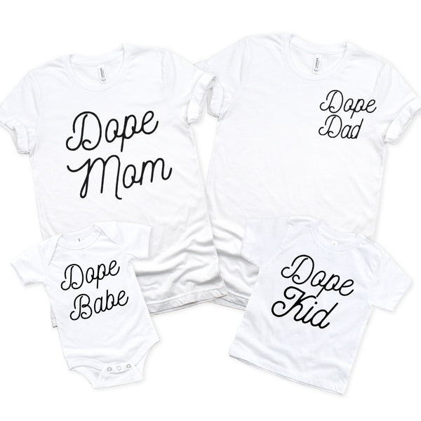 Matching Family Tees | Adult and Kid Shirts | Daddy | Daughter | Son | Vacation | T-shirts | Funny Family Set