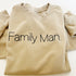 family man, fathers, father day, dad, daddy, gift, birthday, mens clothing, unisex, guys shirt, grandfather, one of the good ones