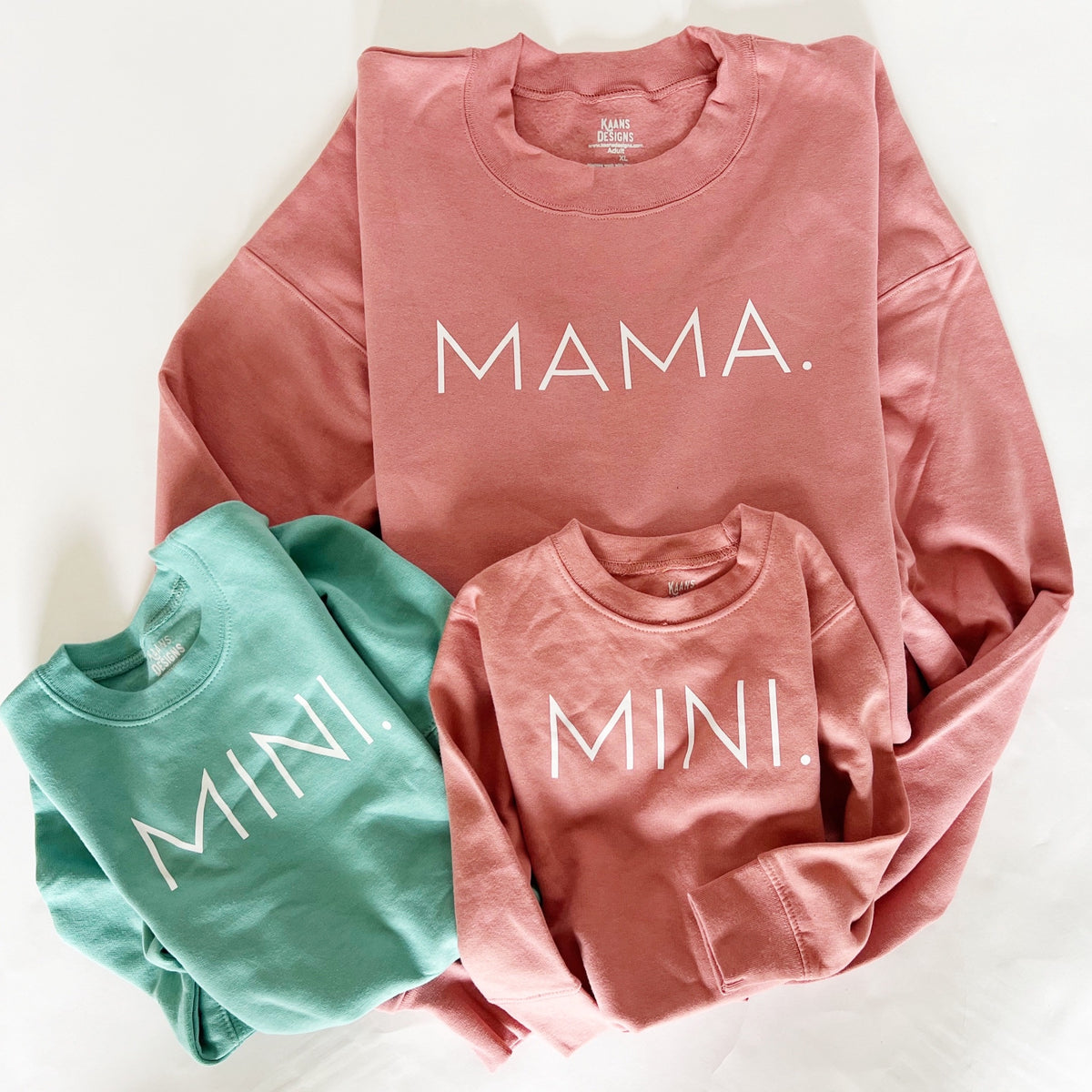 The Shop - Pack Of 2 - I Love MaMa PaPa T-Shirts For Boys & Girls