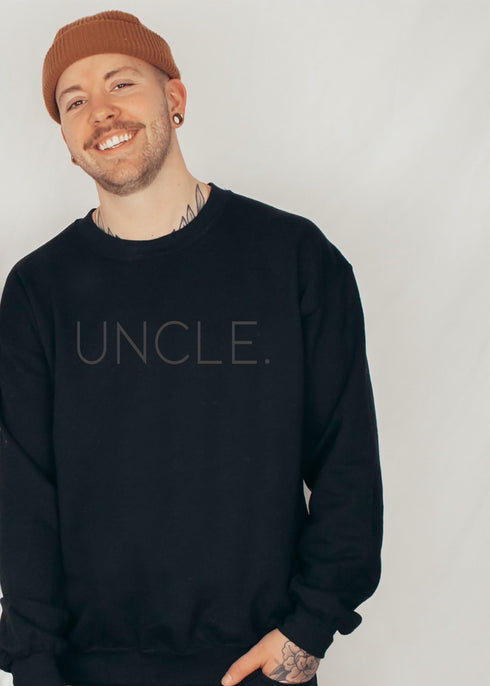 Blackout Series: Uncle College Pullover and T-shirt