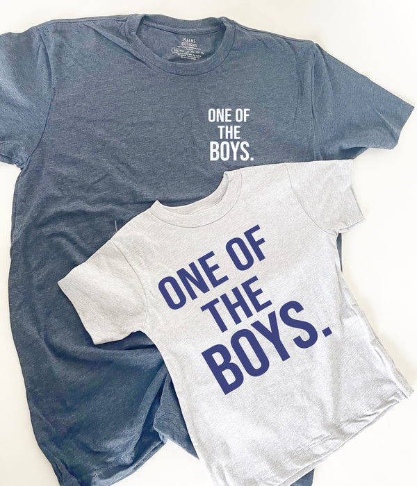 One of the Boys, Set of two shirts (Navy/ Grey Option)
