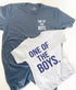 One of the Boys, Set of two shirts (Navy/ Grey Option)
