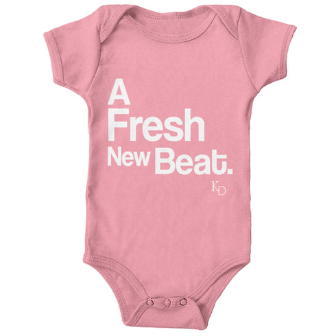 pink baby onesie or baby bodusuit for newborn babies to go with the original the remix matching family shirts, cute onesie for gender reveal announcements