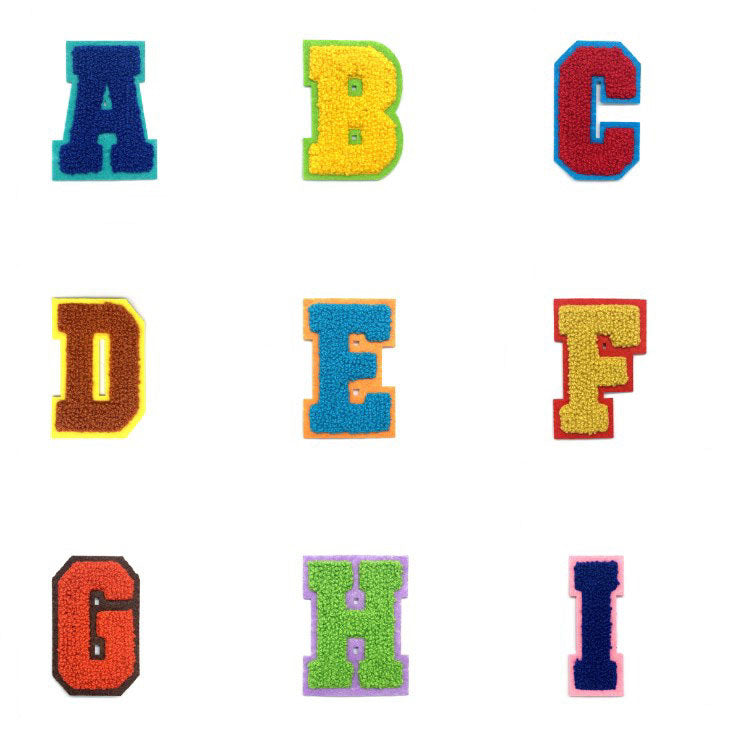 Varsity Patch Letters & a Freebie - Pencils to Pigtails